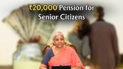 Govt Offers ₹20,000 Monthly Pension for Senior Citizens – Here’s How to Apply!