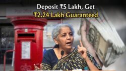 Post Office Scheme: Deposit ₹5 Lakh Once and Get ₹2.24 Lakh Return – Full Details Here