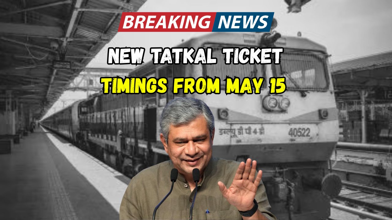 Tatkal Ticket Booking Rules