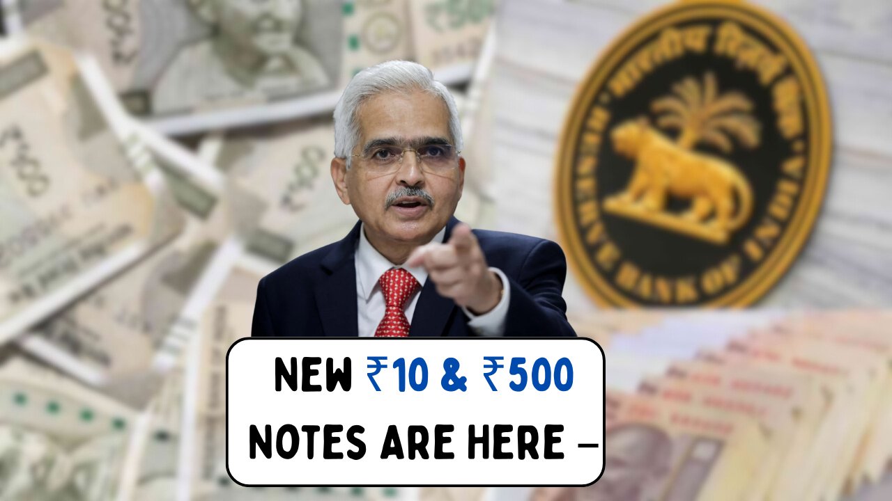 New ₹10 and ₹500 Notes